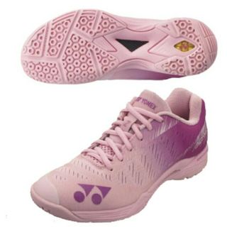 ヨネックス(YONEX)のヨネックス　バドミントンシューズ　SHBAZL パステルピンク WOMEN(バドミントン)