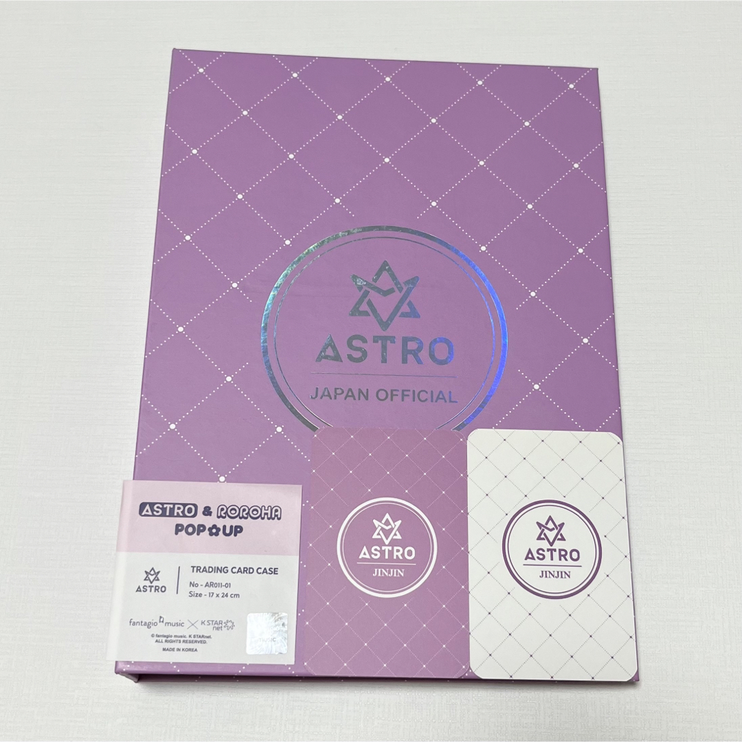 ASTRO(アストロ)のASTRO ポップアップ トレカケース【ジンジン】 エンタメ/ホビーのタレントグッズ(アイドルグッズ)の商品写真