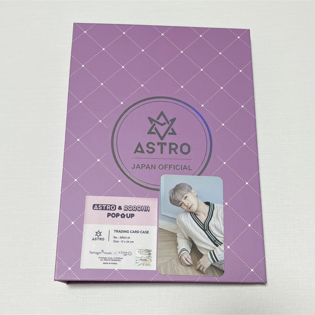 ASTRO(アストロ)のASTRO ポップアップ トレカケース【ムンビン】 エンタメ/ホビーのタレントグッズ(アイドルグッズ)の商品写真