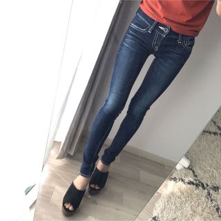 moussy 新品☆パウダーストレッチスキニーデニム