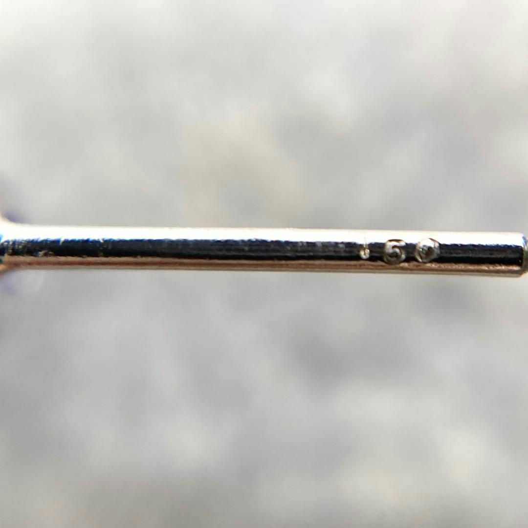 【新品】K18WG タンザナイト ピアス (K18 18金 18K)