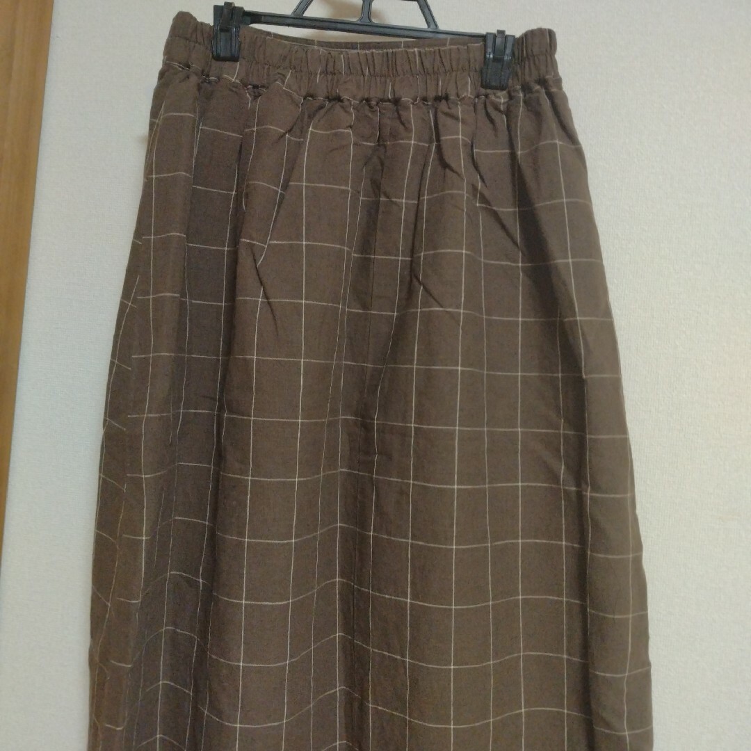 AMERICAN HOLIC(アメリカンホリック)のアメリカンホリック　新品　リネンブレンドAラインスカート レディースのスカート(ロングスカート)の商品写真