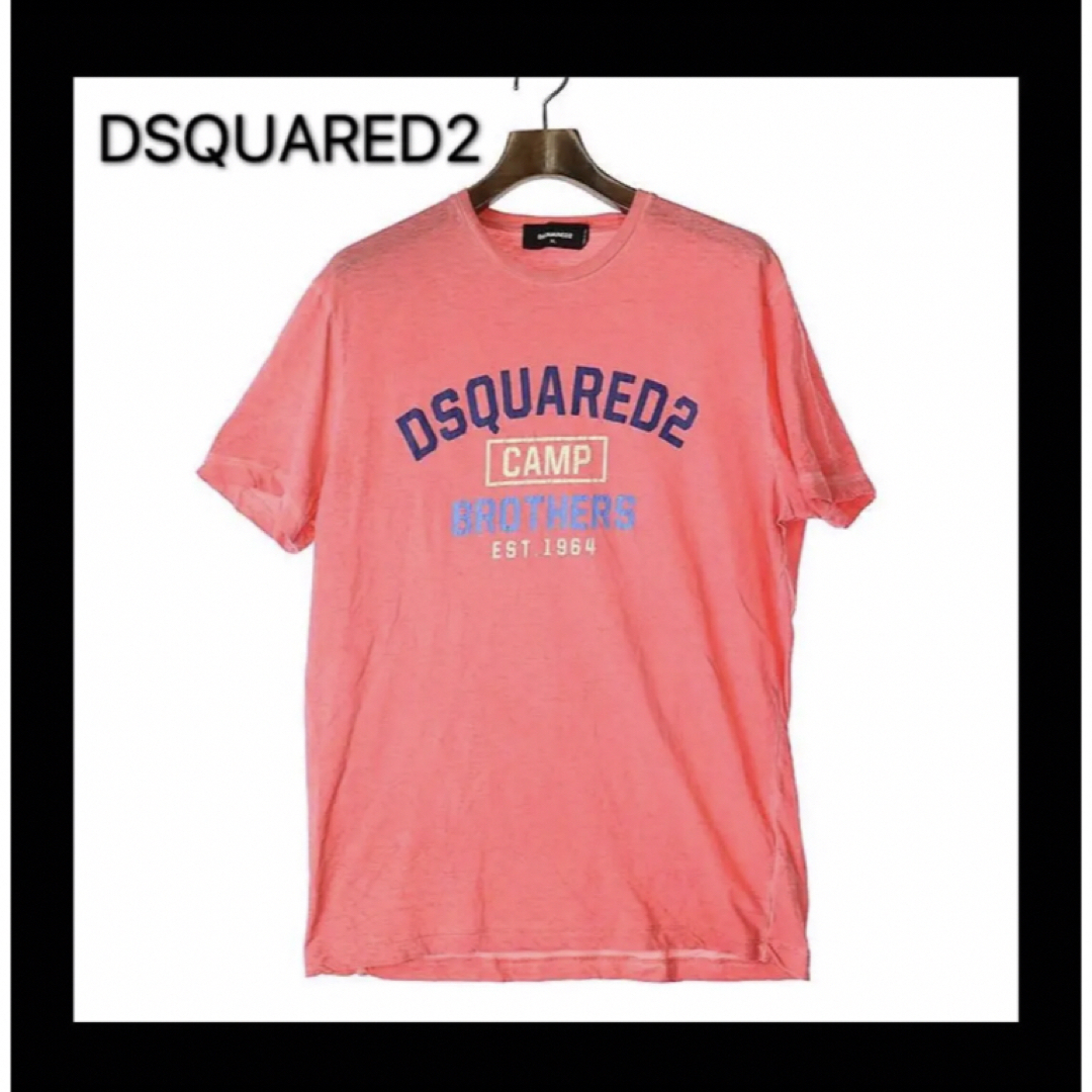 DSQUARED2 18SS ヴィンテージロゴプリントTシャツ