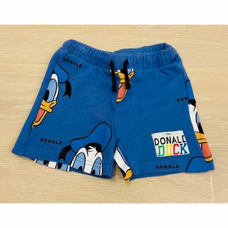 ザラキッズ(ZARA KIDS)のザラ ベビー ディズニー ドナルドダック ショートパンツ(パンツ/スパッツ)