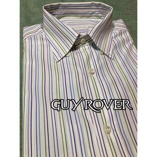 ギローバー(GUY ROVER)の【美品】GUY ROVER／ギローバー／マルチストライプ／ボタンダウン／40(シャツ)