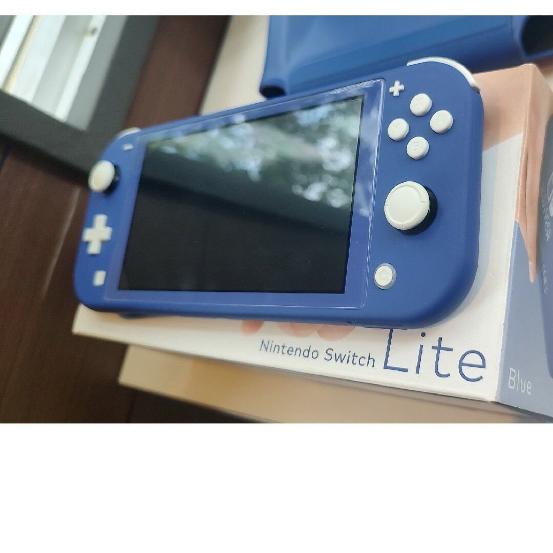 switch lite ブルーゲームソフト/ゲーム機本体