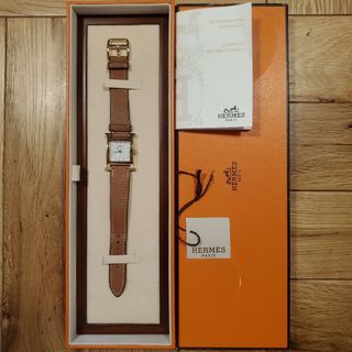 エルメス HERMES タグ付き メドール MEDOR 腕時計 NGA35