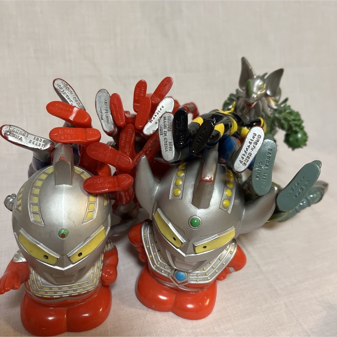 ウルトラマン　ソフビ　 まとめ売　父と母　バルタン星人　 ウルトラマン80