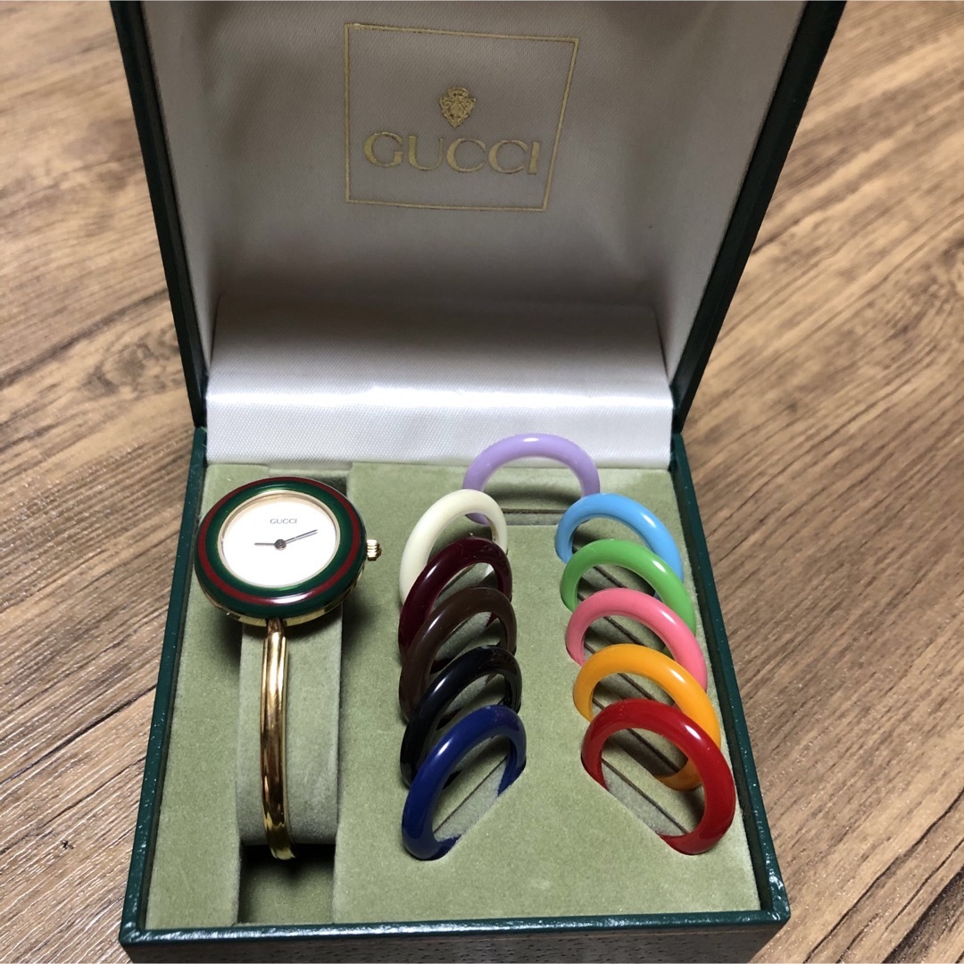 Gucci - グッチ チェンジベゼル 腕時計の通販 by ぷりん|グッチならラクマ