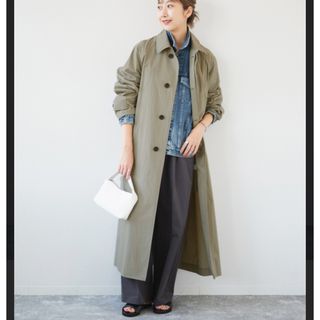 Plage Balmacaan コート カーキ 38 | www.bonitaexclusive.com