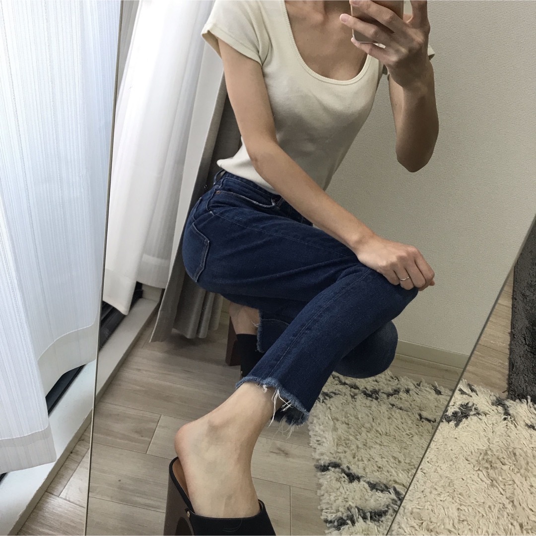 moussy デニムスキニーパンツ 23インチ SLY GYDA