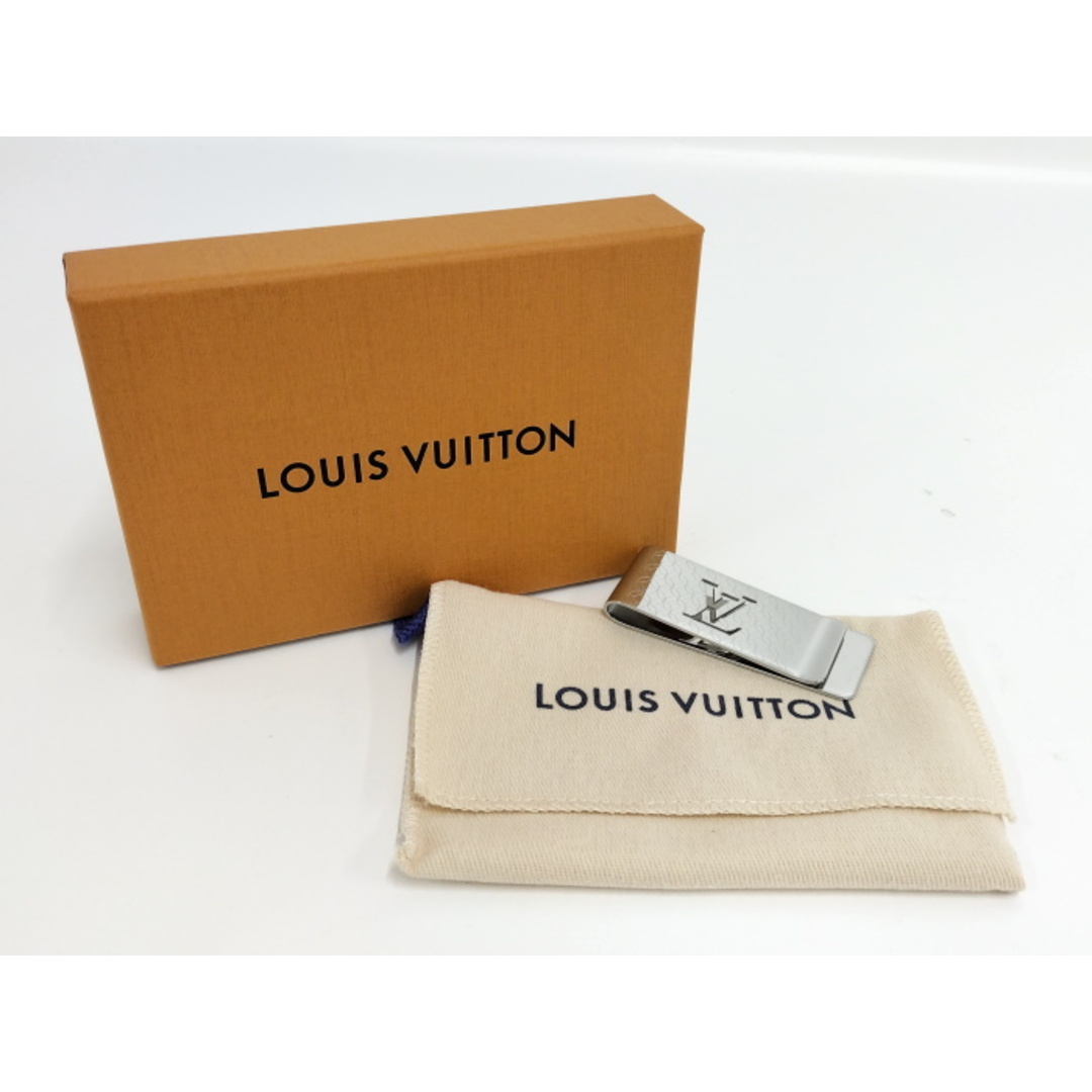 LOUIS VUITTON パンス ビエ シャンゼリゼ マネークリップ メッキ