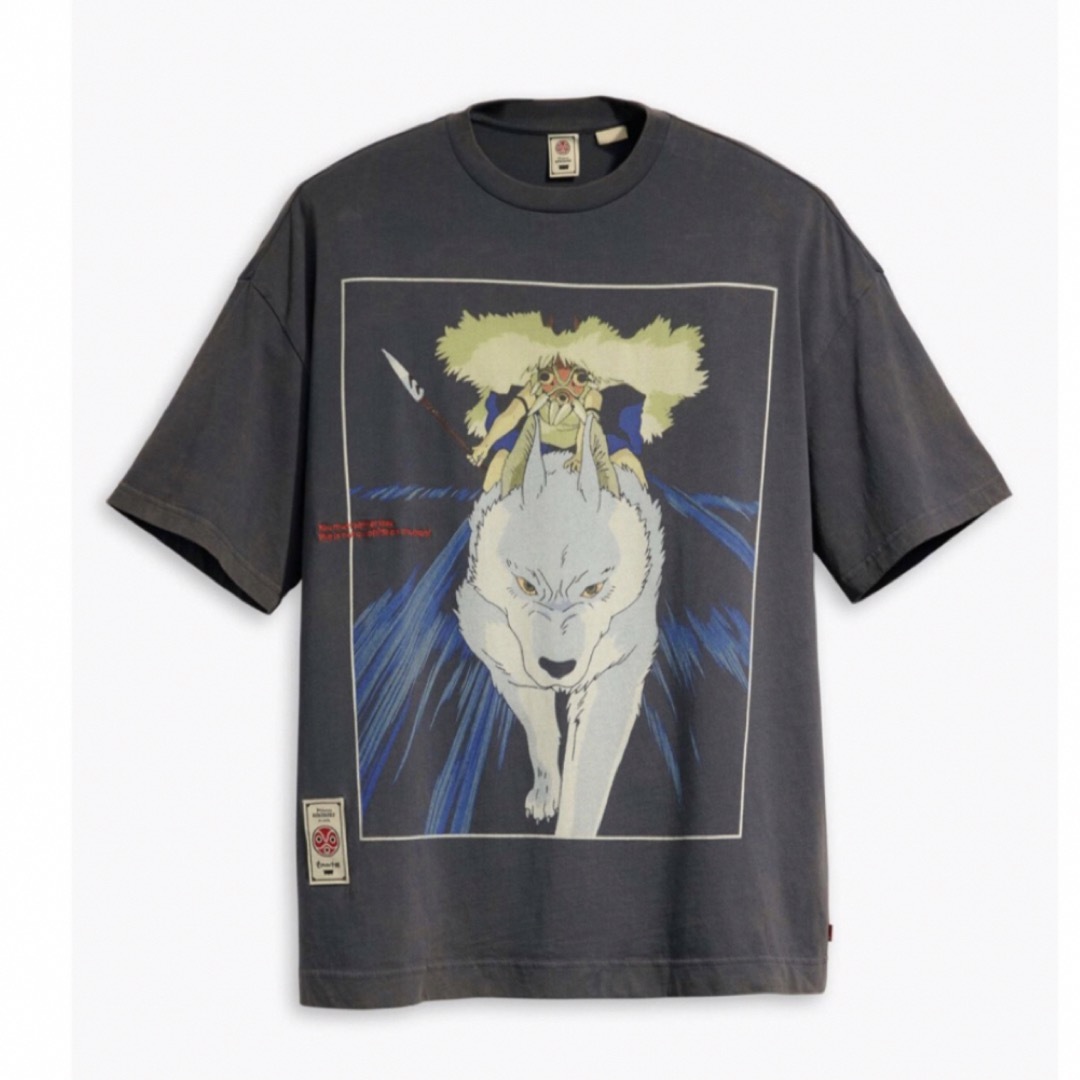 Levi's(リーバイス)のMサイズ LEVI'S もののけ姫 San & Wolf T-Shirt  メンズのトップス(Tシャツ/カットソー(半袖/袖なし))の商品写真