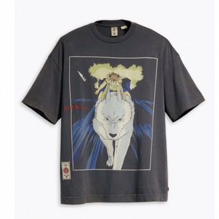 リーバイス(Levi's)のMサイズ LEVI'S もののけ姫 San & Wolf T-Shirt (Tシャツ/カットソー(半袖/袖なし))