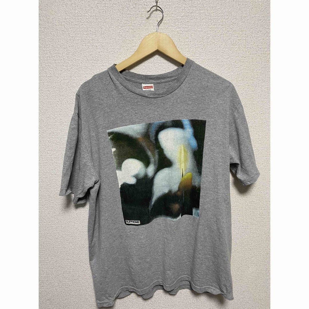 Supreme(シュプリーム)の17AW/Candle Tee/M/コットン/グレー メンズのトップス(Tシャツ/カットソー(半袖/袖なし))の商品写真