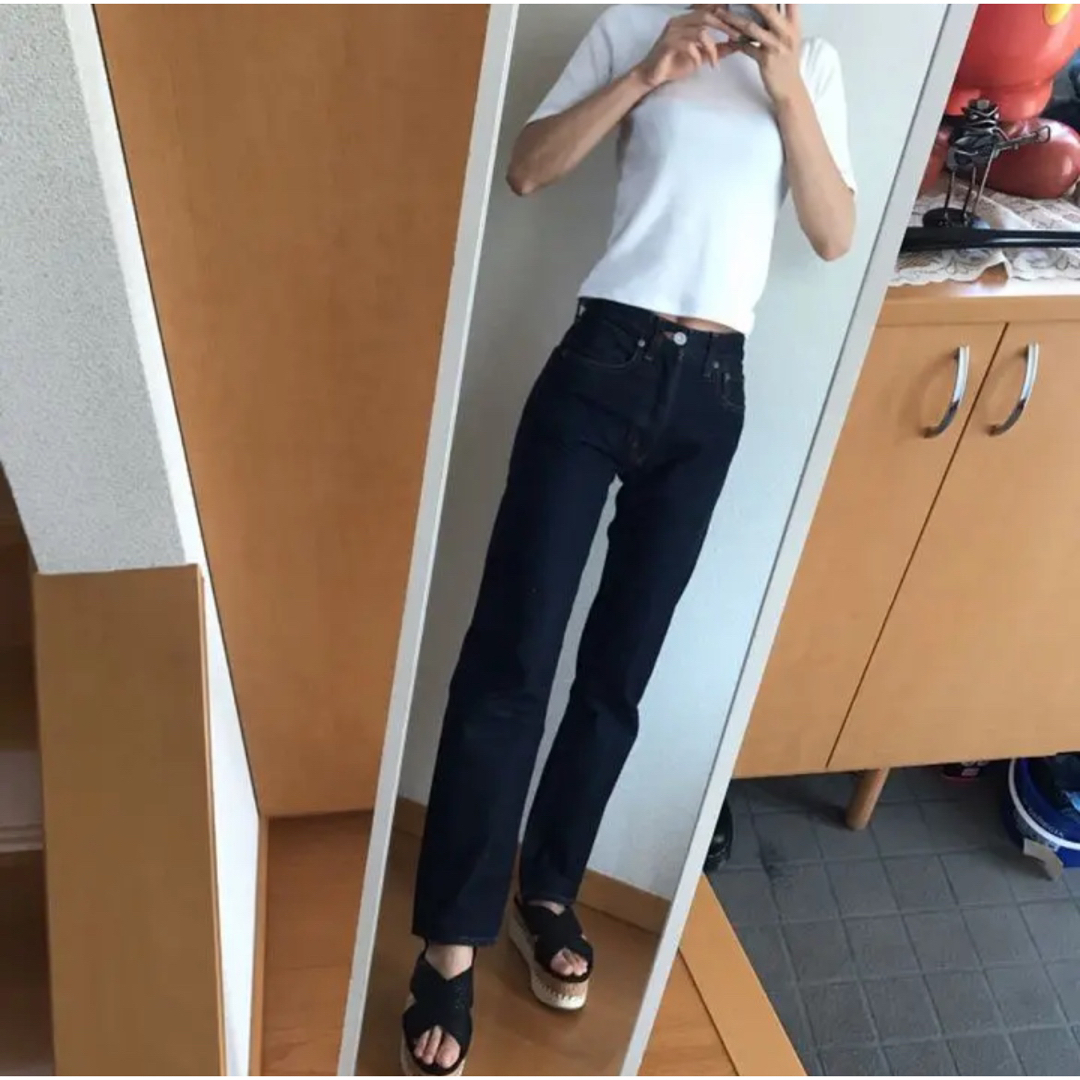 moussy ワンウォッシュデニムパンツ インチ SLY rienda