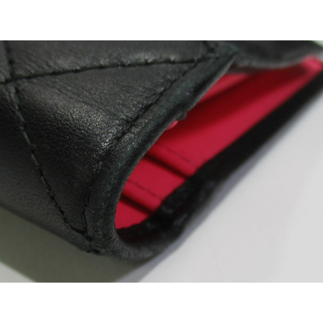 CHANEL(シャネル)のCHANEL 二つ折り 長財布 カンボンライン ココマーク レザー ブラック レディースのファッション小物(財布)の商品写真