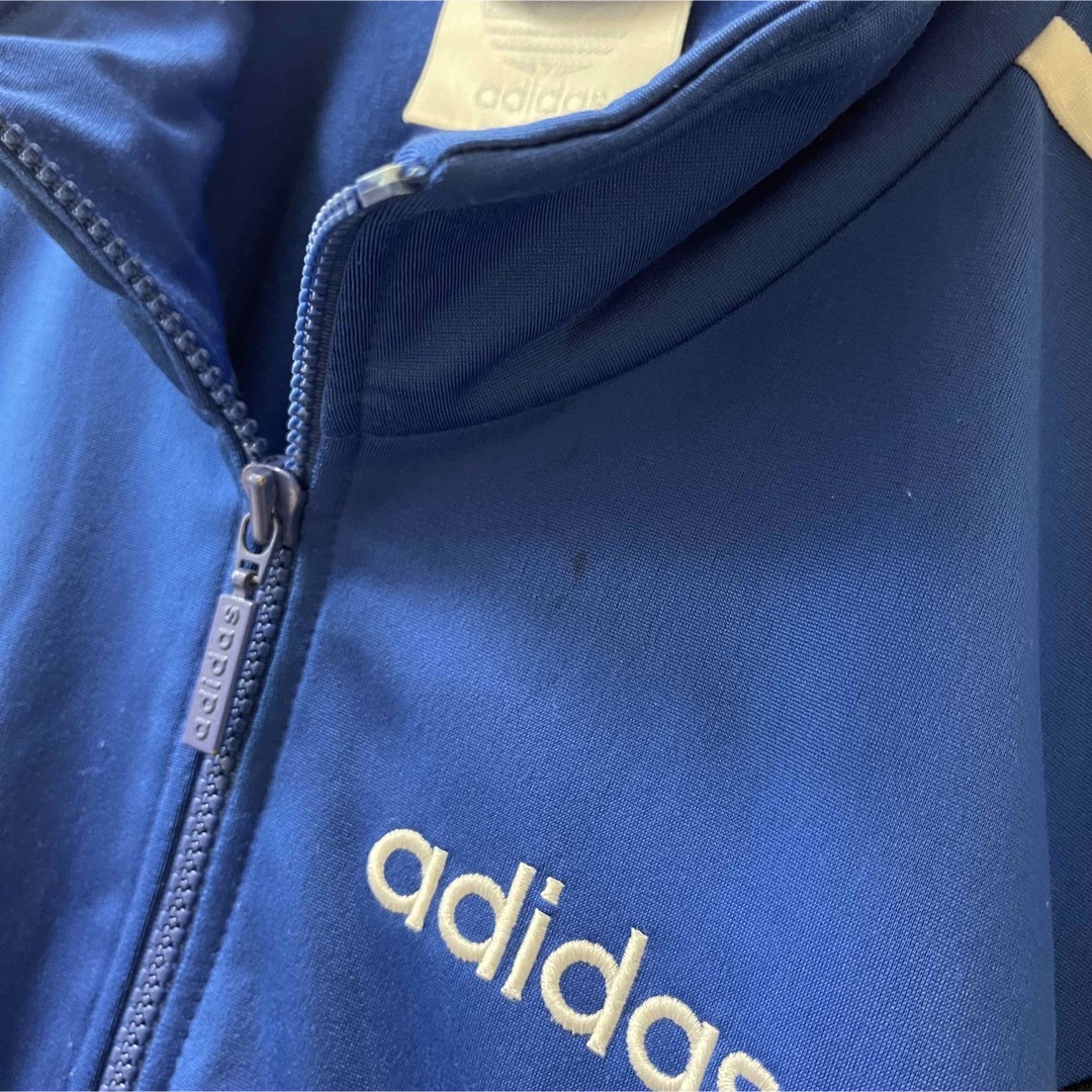adidas - XL80s 】アディダス刺繍トラックジャケット古着ジャージ