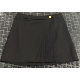 パトリツィアペペ(PATRIZIA PEPE)の【超美品】PATRIZIA PEPEスカート42センチL相当　黒(ミニスカート)