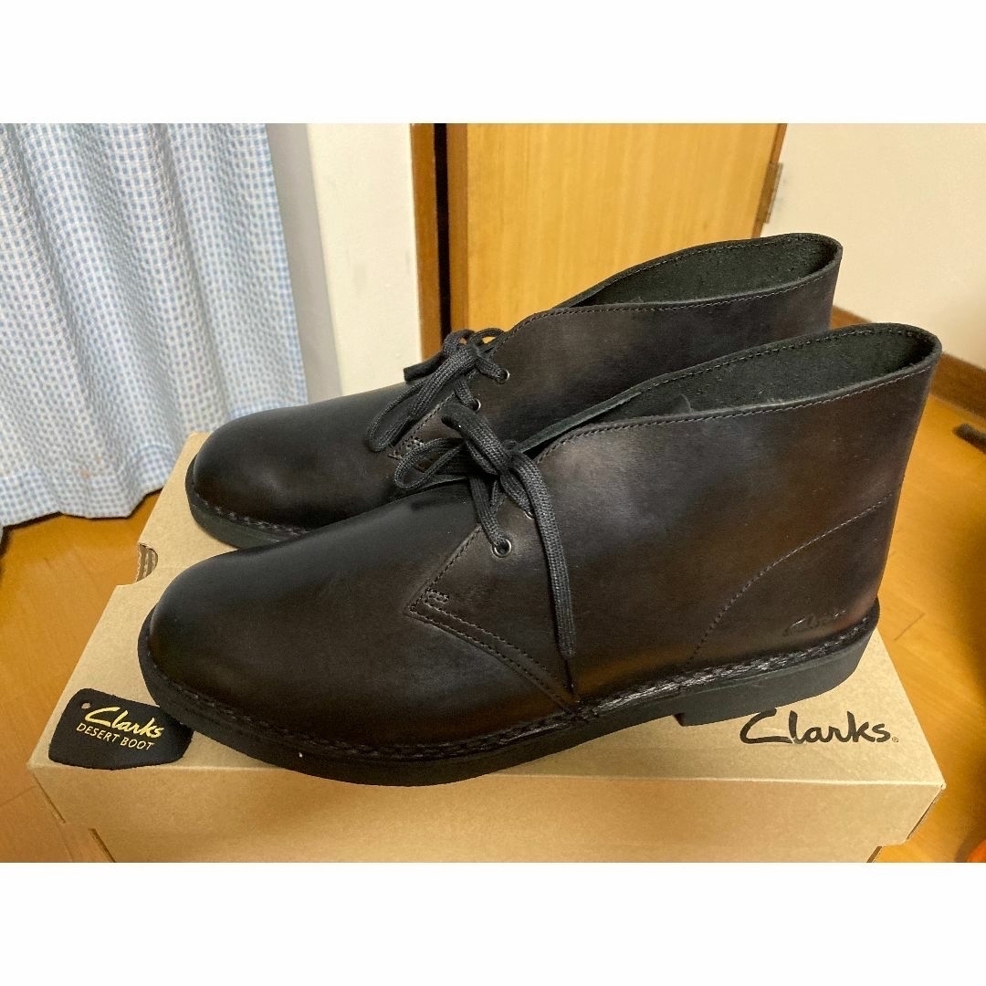 Clarks - 新品 Clarks クラークス デザートブーツ UK10.5 28.5cm 黒の+