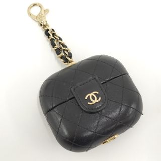 シャネル(CHANEL)のCHANEL AirPods Pro ケース マトラッセ ブラック(その他)