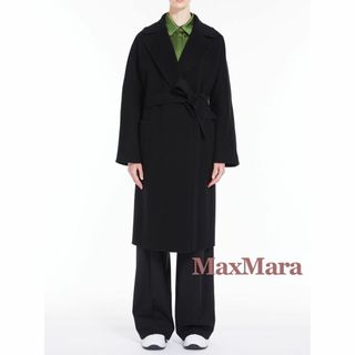 Weekend Max Mara - マックスマーラ ダブルフェイス ガウンコート ブラック