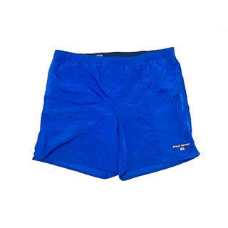 ポロラルフローレン(POLO RALPH LAUREN)のPOLO SPORT ポロスポーツ ナイロンショーツ ラルフローレン 青 XXL(ショートパンツ)