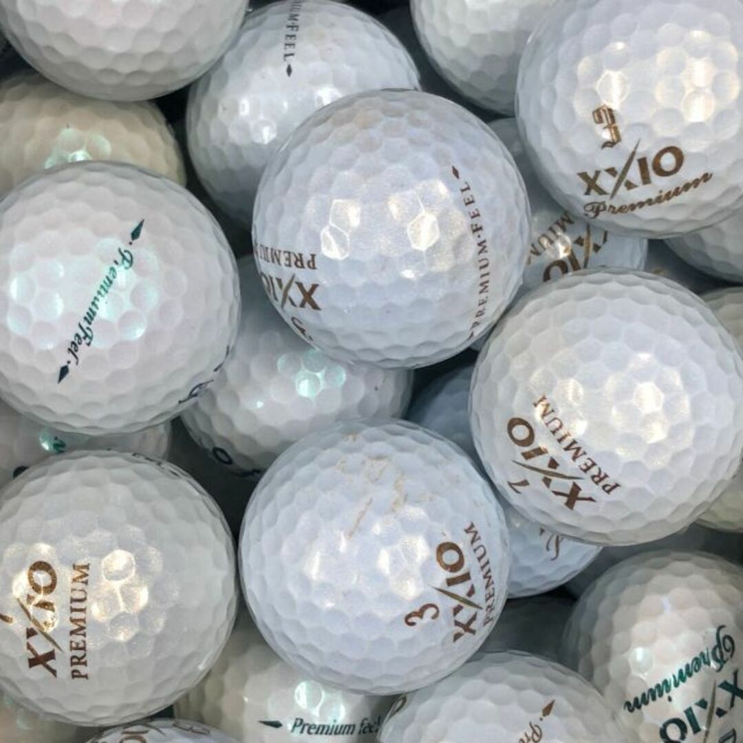 XXIO(ゼクシオ)のゼクシオ プレミアム 年代混合 ロストボール 50球 B スポーツ/アウトドアのゴルフ(その他)の商品写真