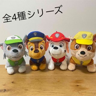 パウパトロール 出動！BIGぬいぐるみ（最新）4種セット