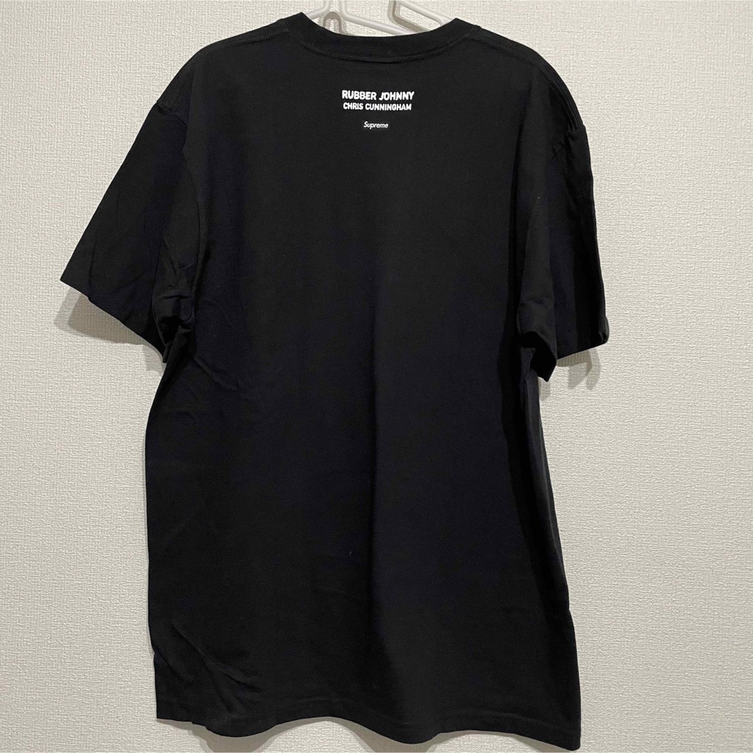 シュプリーム  クリスカニンガムTシャツ L 黒 ラバージョニー 2