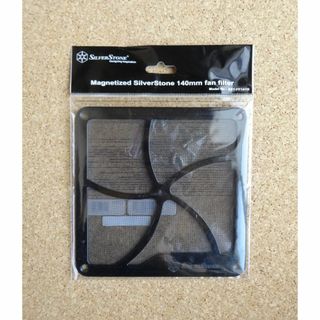 シルバーストーン SST-FF141B ケースファンフィルター 140mm(PCパーツ)