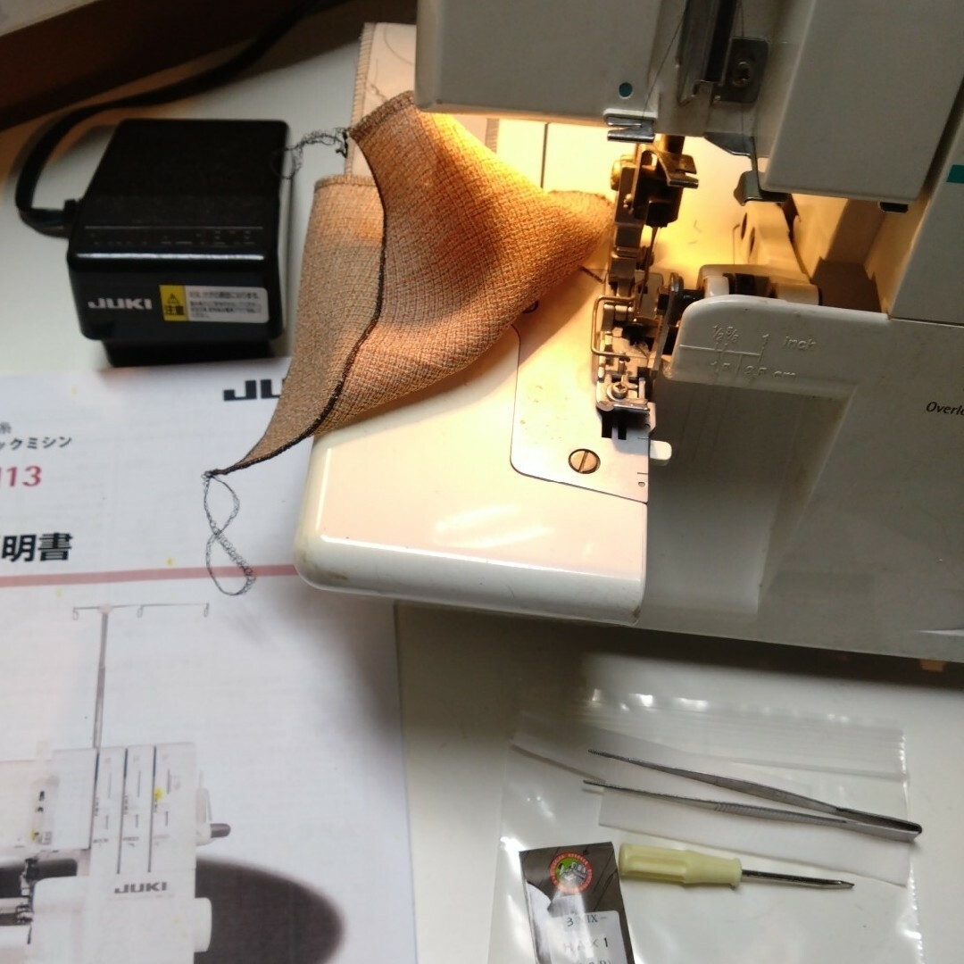 JUKI ３本糸ロックミシン MO-113の通販 by apparel sewing machine's