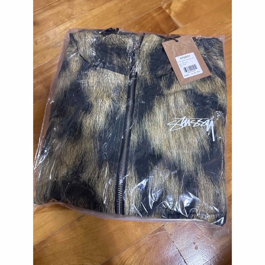 Stussy BEACH SHELL FUR PRINT ファー L Stussy BEACH SHELL FUR PRINT ファー L