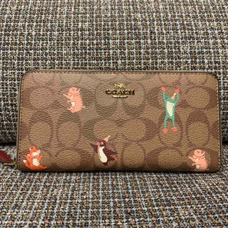 コーチ(COACH)の87885   コーチ　長財布　アニマルカラー(財布)