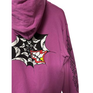 クロムハーツ(Chrome Hearts)のCHROME HEARTS 21AW×マッティボーイ スパイダー フーディ XL(パーカー)