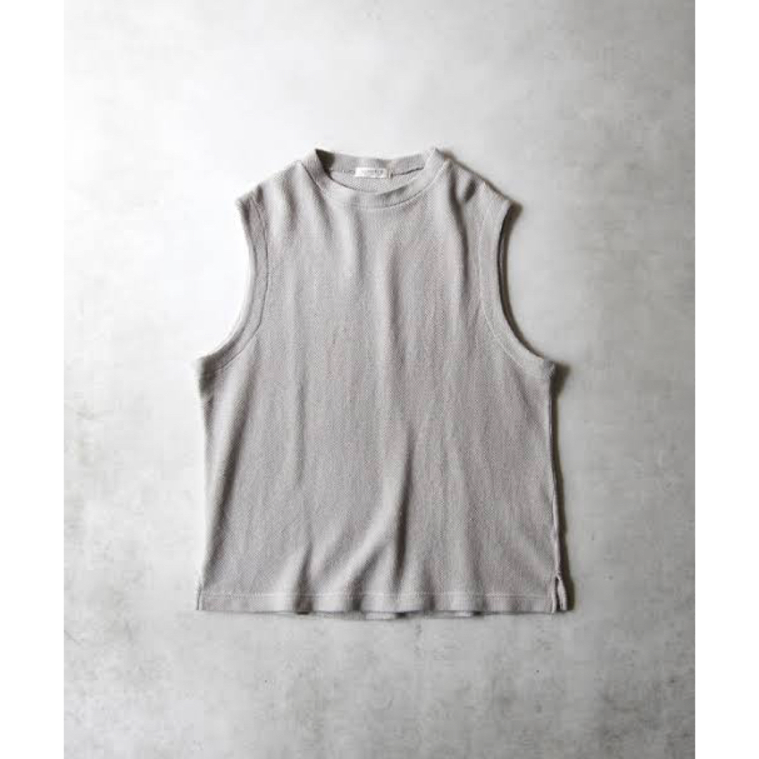 CONFECT / Cotton silk pullover vest