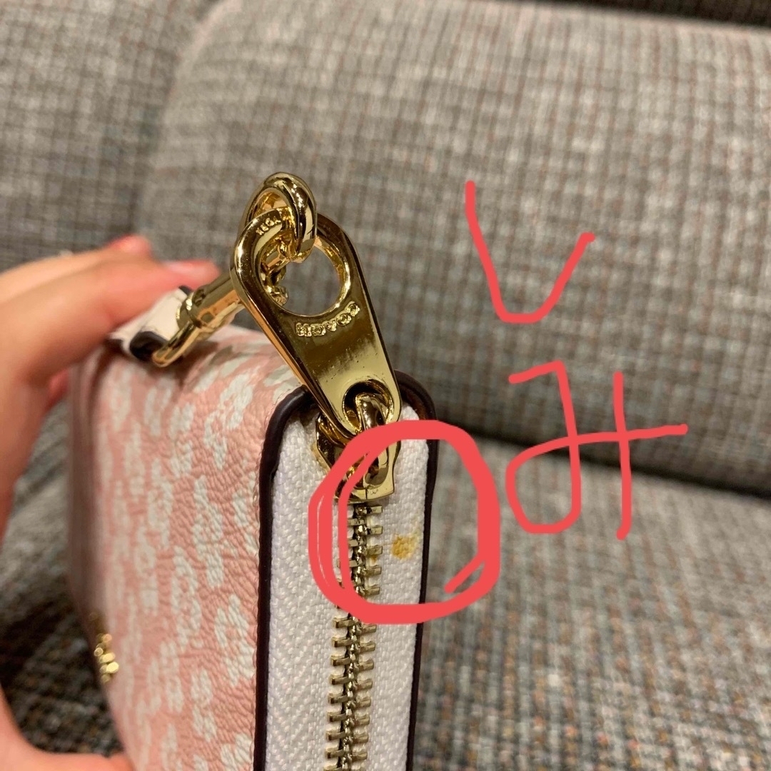 COACH - 9914 コーチ 長財布 ピンク×ホワイトフラワーの通販 by あー