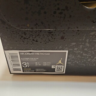 Nike GS Air Jordan 4 Retro Thunder 22.5