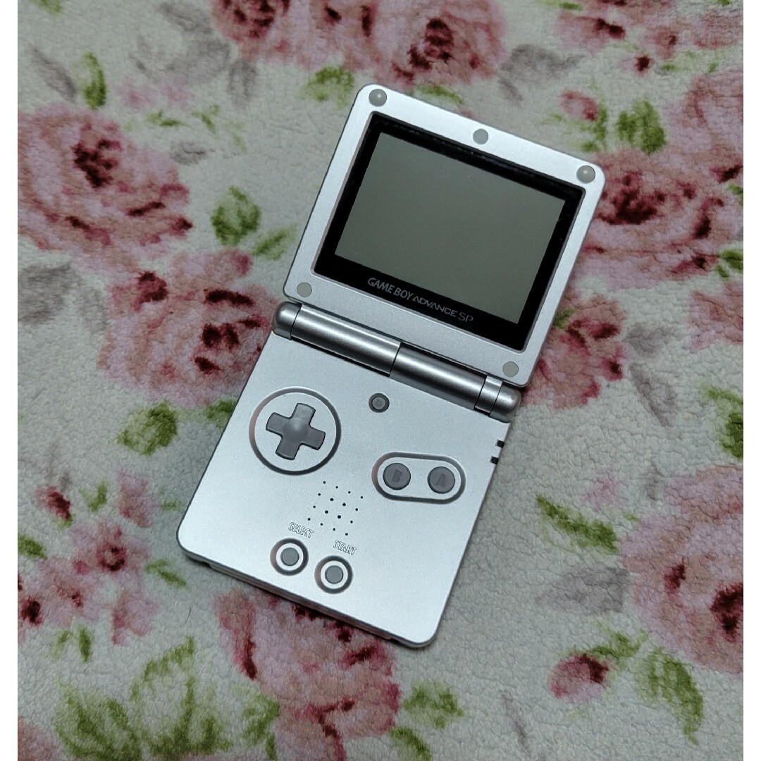 ゲームボーイアドバンスSP 本体 ゲーム機 GBA 任天堂 プラチナシルバー ゲームボーイアドバンスSP 本体 ゲーム機 GBA 任天堂 プラチナシルバー