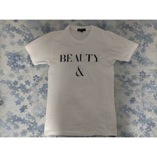 BEAUTY&YOUTH UNITED ARROWS ロゴTシャツ Sサイズ 白(Tシャツ/カットソー(半袖/袖なし))