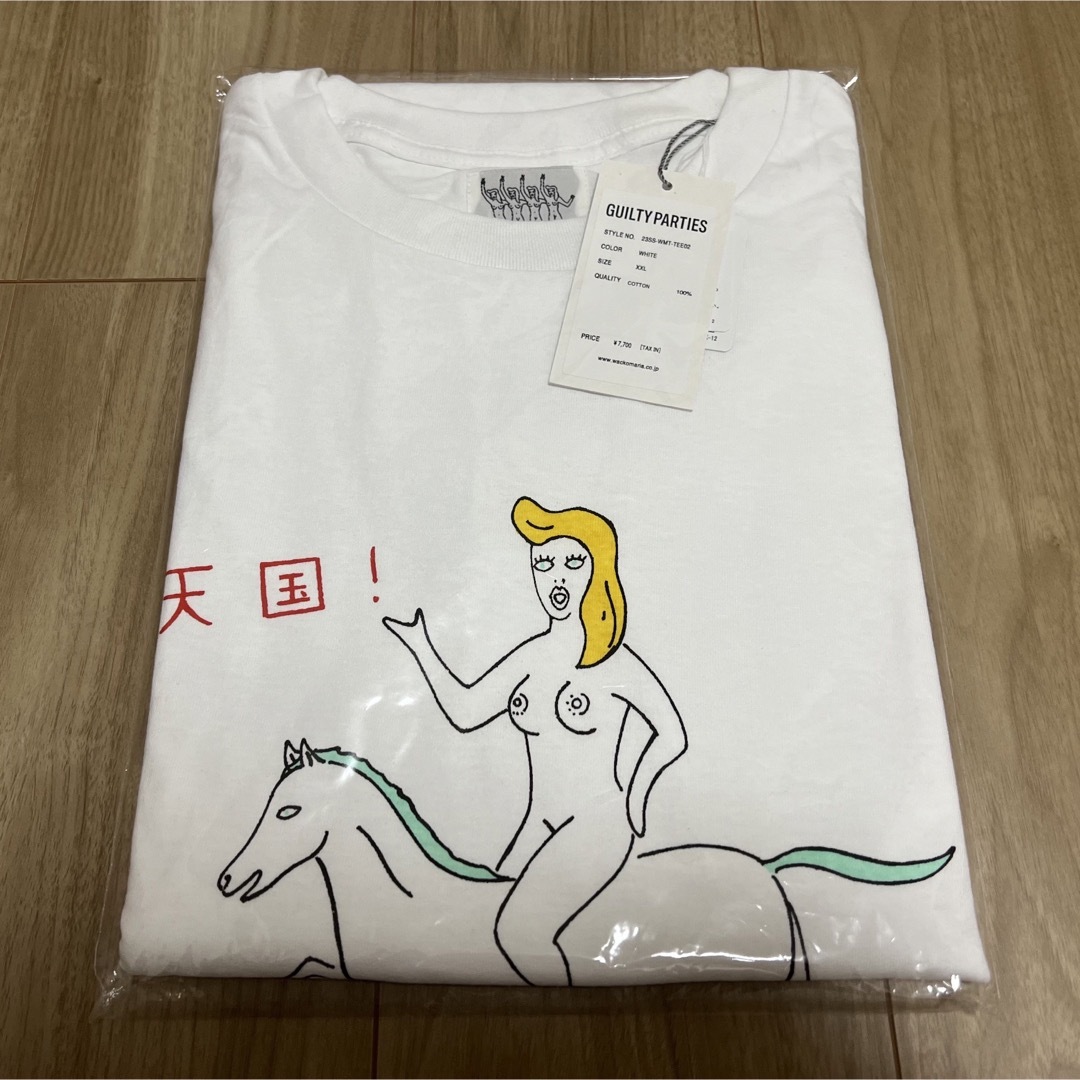 XXLサイズ wackomaria ヌード柄 Tシャツ 02