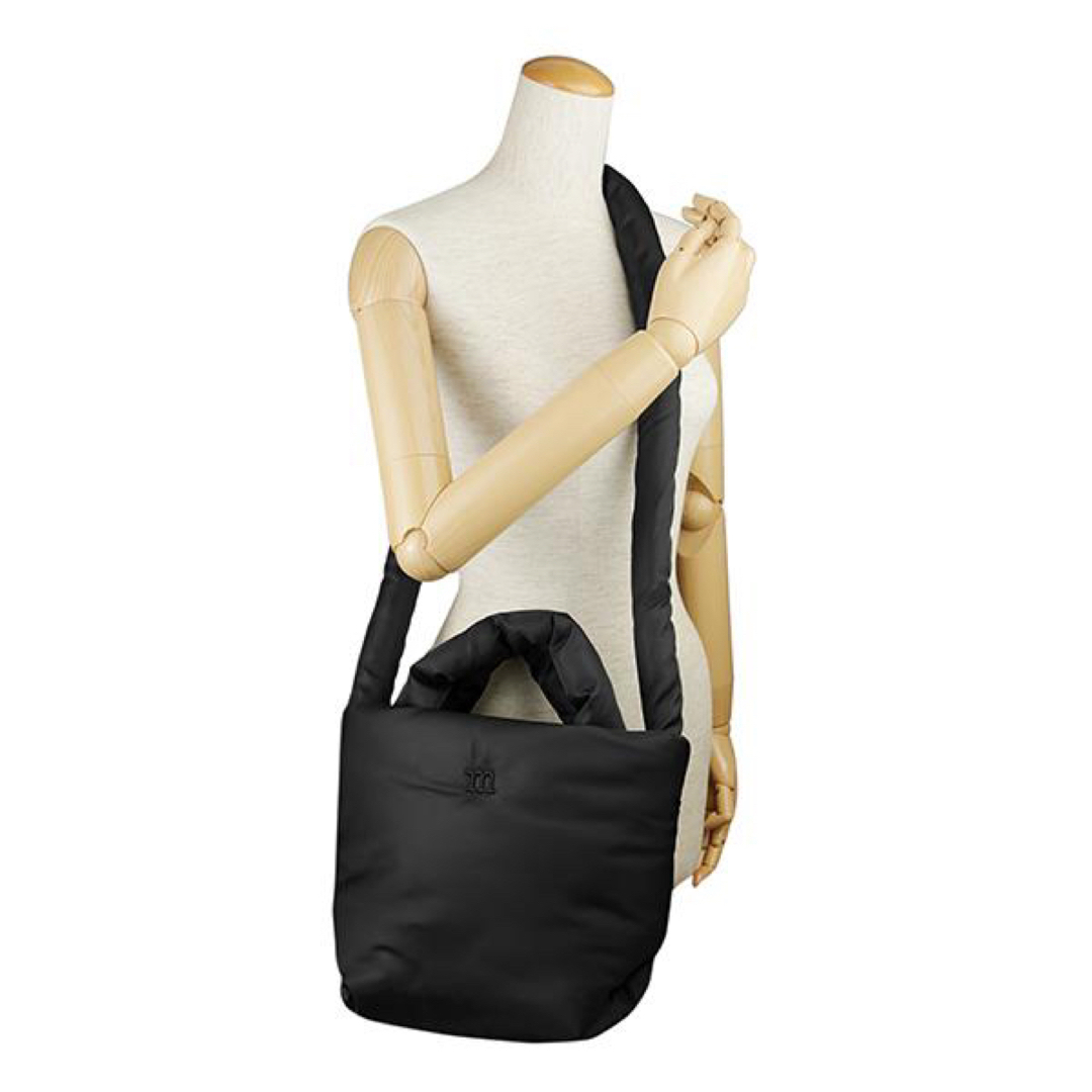 マリメッコ Daily Pillow Solid バッグ ブラック 新品 - ショルダーバッグ