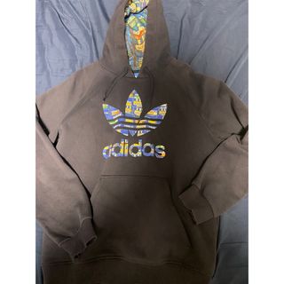 アディダス(adidas)のアディダス ADI TREFOIL HOODIE AJ6968 ロゴパーカー (パーカー)