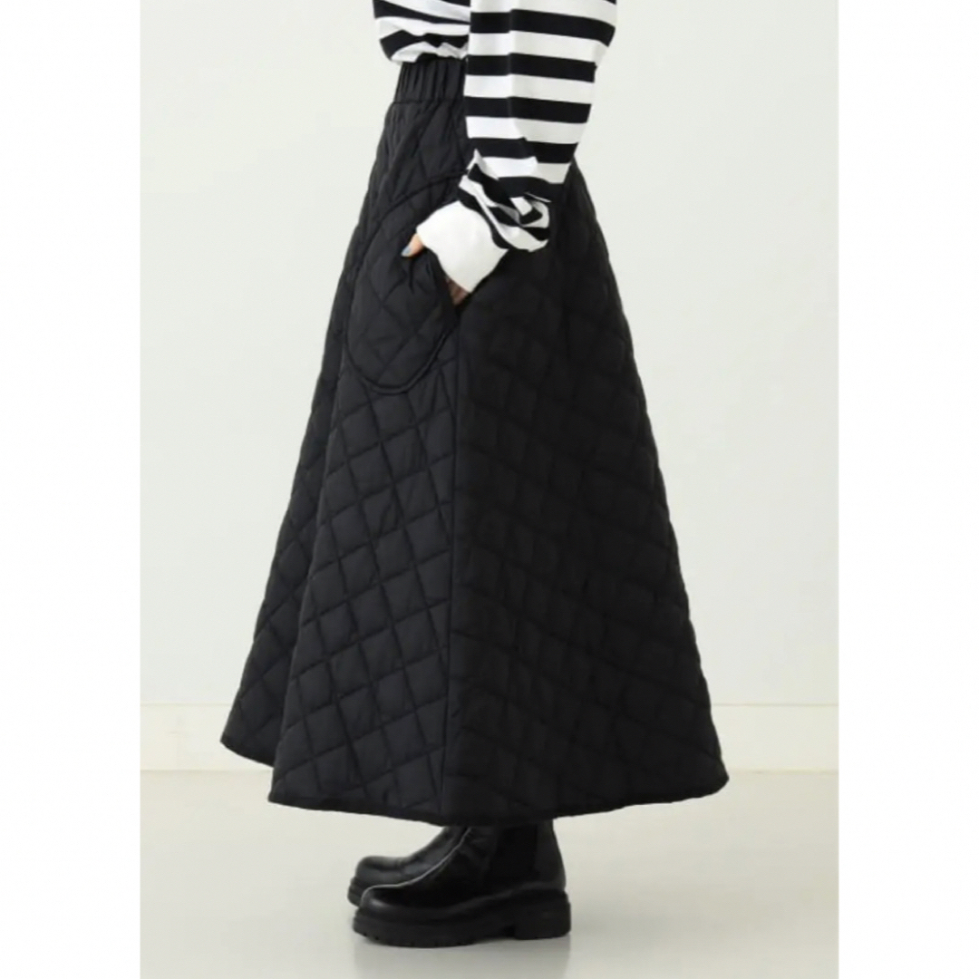 完売品】CAROLINA GLASER beams キルティングロングスカート - ロング