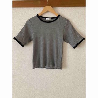 シマムラ(しまむら)のしまむら　Tシャツ　ボーダー　レディース(Tシャツ/カットソー(半袖/袖なし))