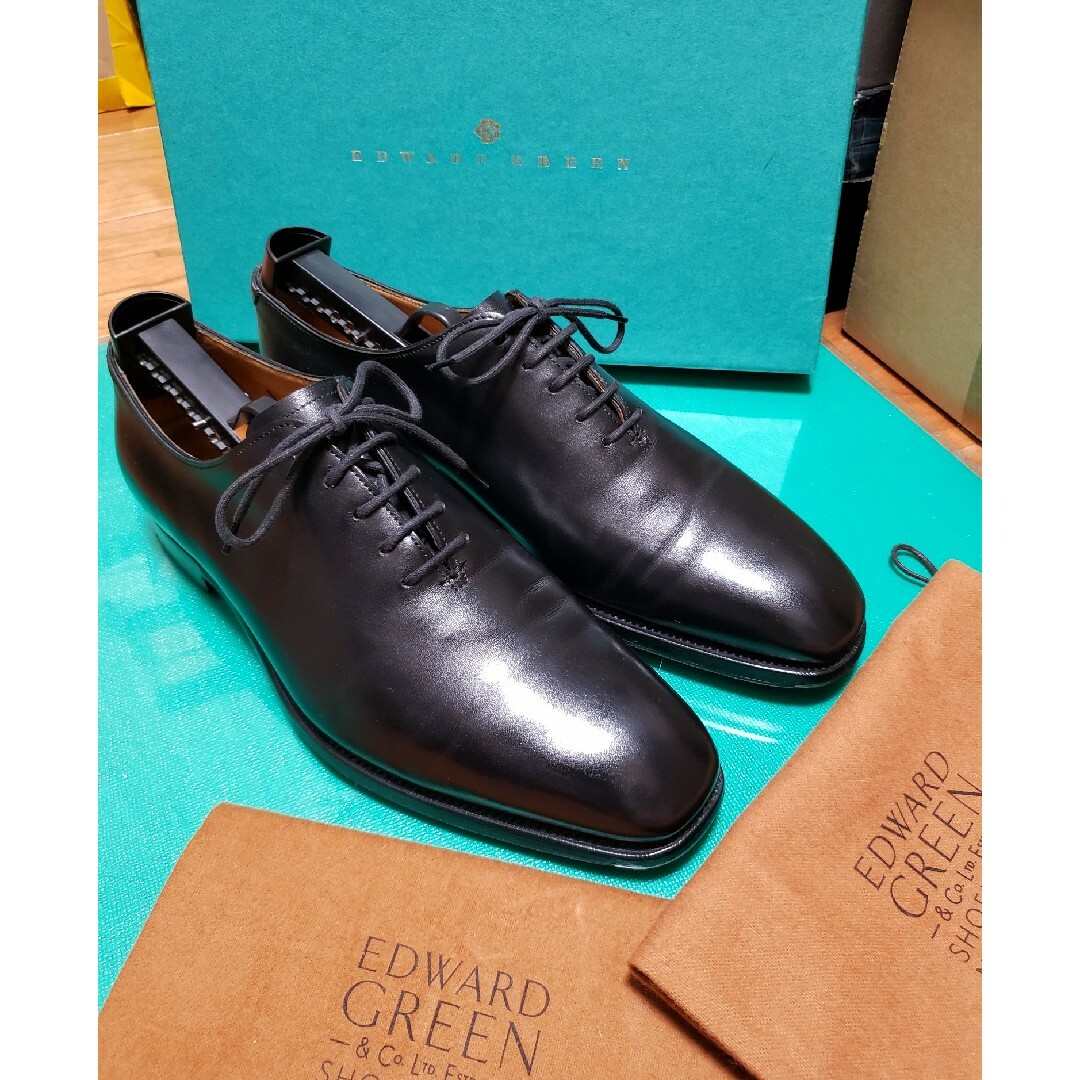 【美品】EDWARD GREEN　NEWBURY　ニューバリー　ブラック　7E