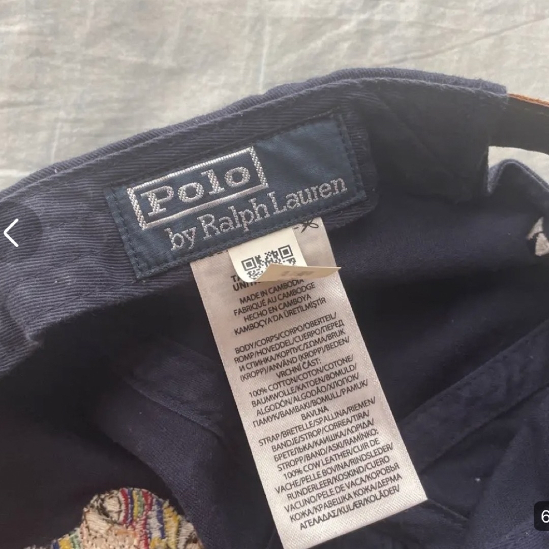 POLO RALPH LAUREN(ポロラルフローレン)の【大人気】ポロベア キャップ ネイビー 2022年 モデル メンズの帽子(キャップ)の商品写真