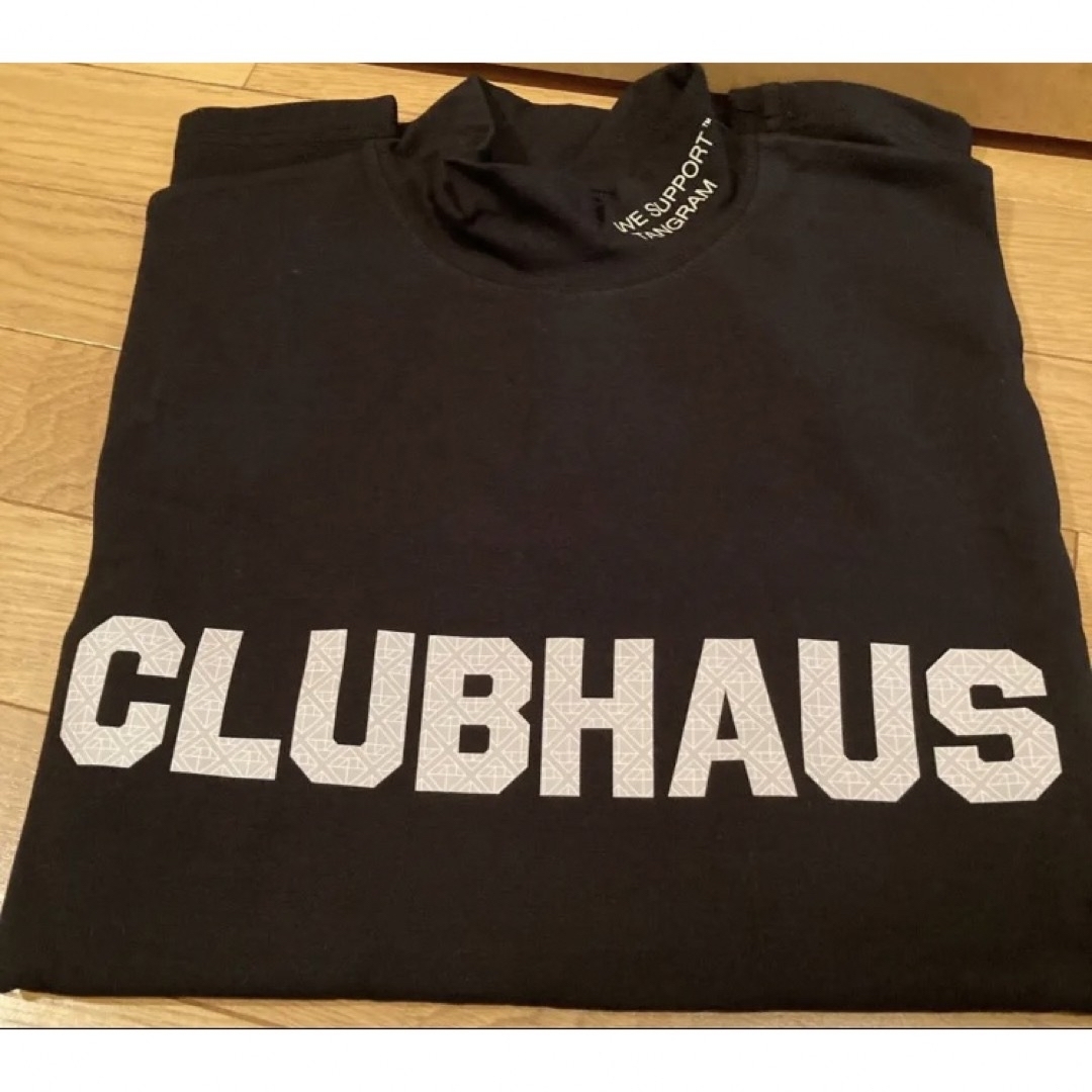 新品！CLUBHAUS × TANGRAM タングラム モックネック 黒 M-