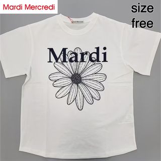 Mardi Mercredi マルディメクルディジャージ 紫の花