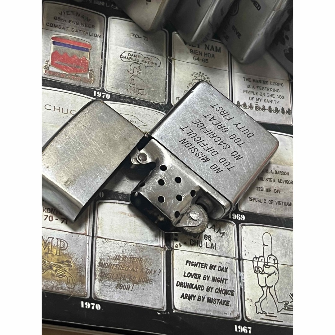 ZIPPO - 【ベトナムZIPPO】本物 1971年製ベトナムジッポー「髑髏」VIET